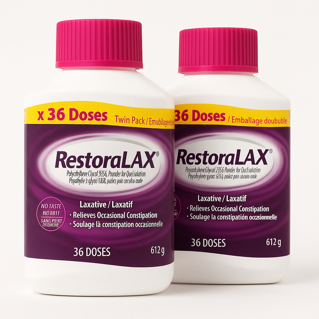 RestoraLAX Laxative - Twin Pack (2 x 36 Doses)