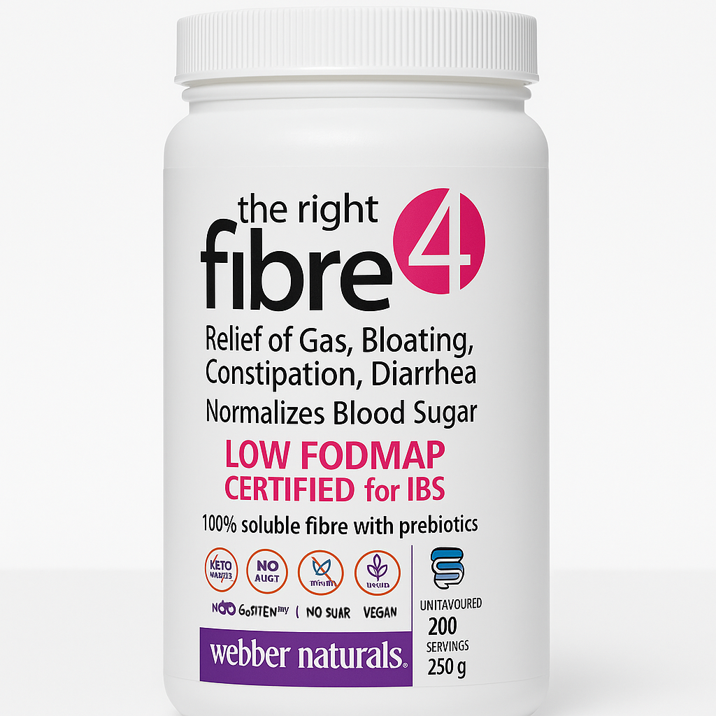 Webber Naturals Fibre 4 Prebiotic + Probiotics