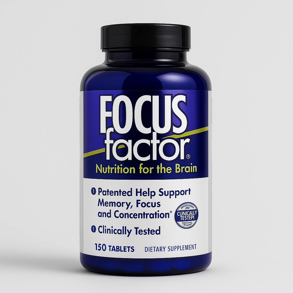 Focus Factor Brain Nutrition – 150 Tablets