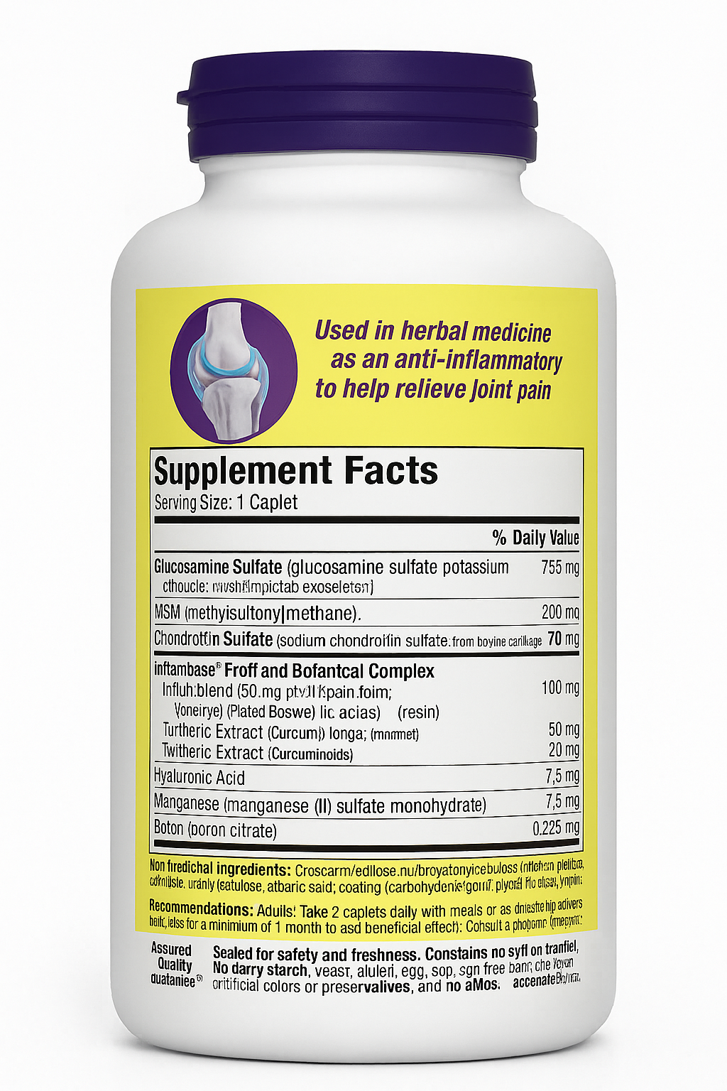 Webber Naturals Osteo Joint Ease with InflamEase – 180 Caplets