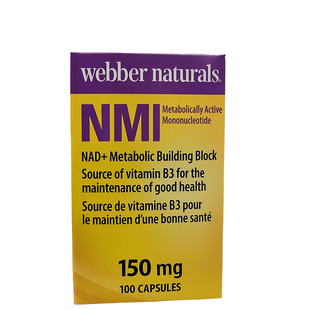 Webber Naturals NMN 150 mg – 100 Capsules