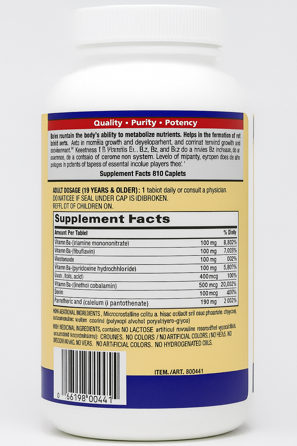 Support Energy & Nutrient Metabolism with B100 Complex